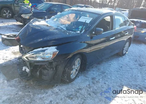 2018 Nissan Sentra Sv из США, поврежденный, VIN 3N1AB7AP3JY229477